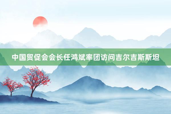 中国贸促会会长任鸿斌率团访问吉尔吉斯斯坦