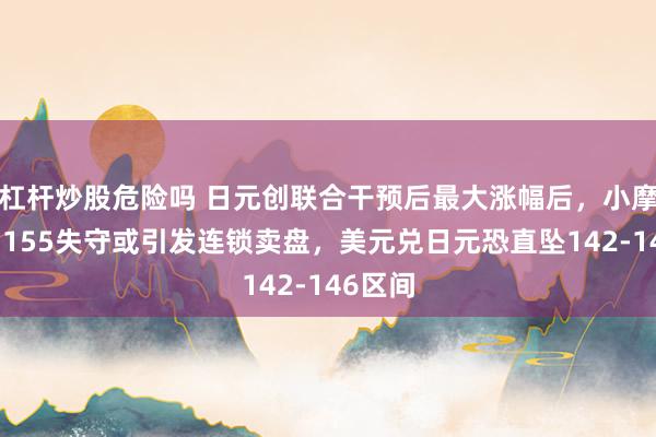 杠杆炒股危险吗 日元创联合干预后最大涨幅后，小摩警示：155失守或引发连锁卖盘，美元兑日元恐直坠142-146区间